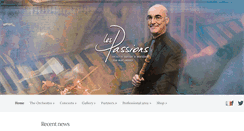 Desktop Screenshot of les-passions.fr