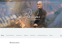 Tablet Screenshot of les-passions.fr